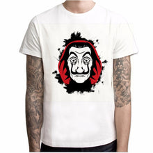 Load image into Gallery viewer, Funny Design La Casa De Papel T Shirt Money Heist Tees TV Series Tshirts Men Short Sleeve House of Paper T-Shirt